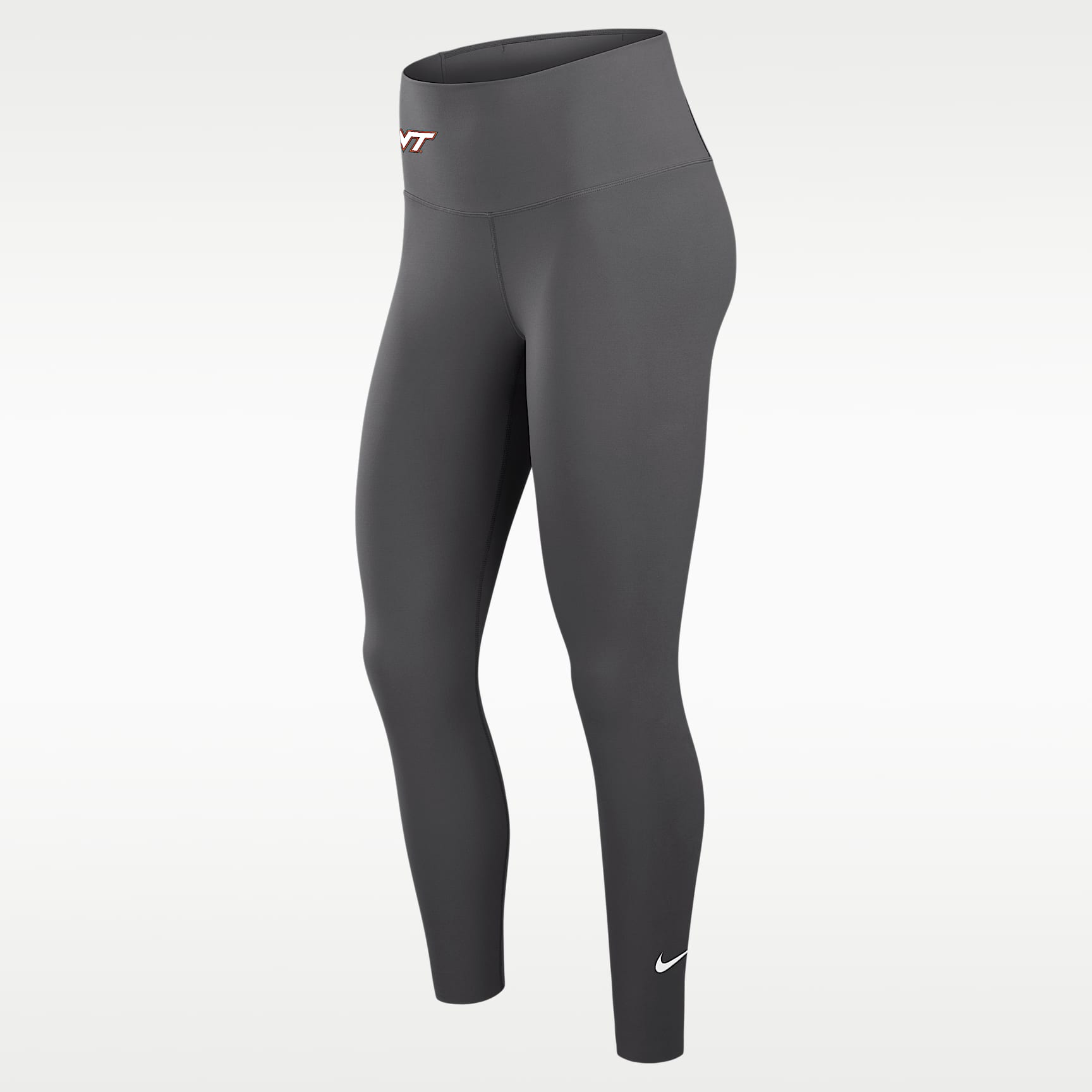 Nike One (Virginia Tech Hokies) Women's Dri-FIT High-Rise Leggings
